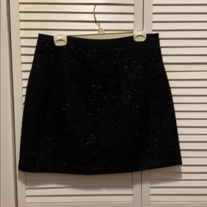 Black Sparkle Elegant Skirt